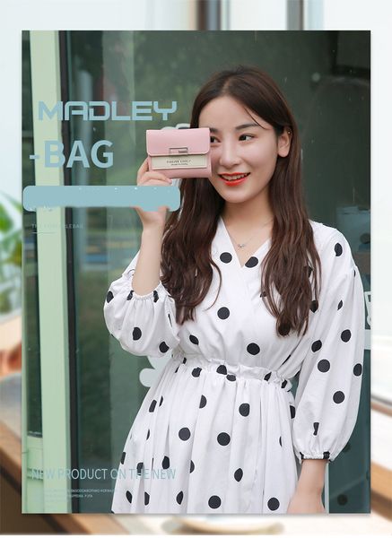 

luxurys designers bags small wallet female short korean fashion folding personality student cute mini wallets zero purses, Red;black