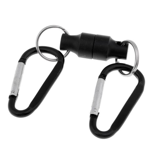 

fishing accessories multifunction magnetic buckle net holder quick release equipped with 2 buckles tackle