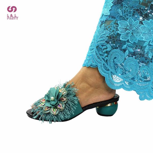 

dress shoes teal design pretty women with platform restriction slipper for wedding party, Black