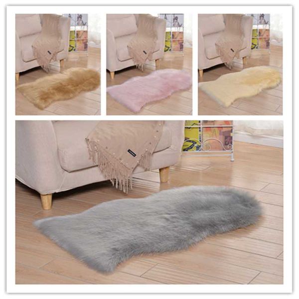 

carpets carpet pink white fluffy living room decoration soft bedroom comfortable floor cushion artificial fur 2021 northern europe