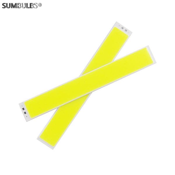 

bulbs dc 9v 10w led cob strip bar light source 138*19mm bulb cold white 6500k 1000lm for diy lamp