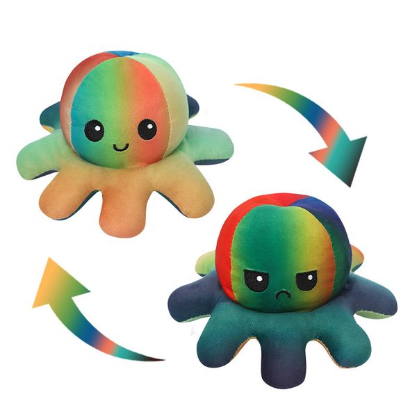 

mood turn over ocs doll double face expression plush toy