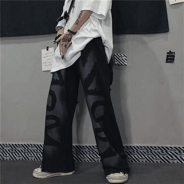 

men's pants casual black hip-hop jogging fashion street japanese 2021 harajuku