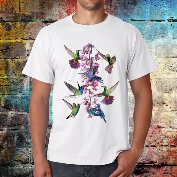 

birds t-shirt, colourful birds tee, graphic tshirt, vintage tee, nature tshirt, White;black