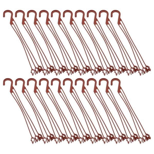 

hooks & rails 50pcs hanging flower plant holders pots for garden