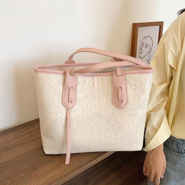 

evening bags women 2021 luxury handbags printing designer shopping bag quality pu leather shoulder female large capacity fashion tote