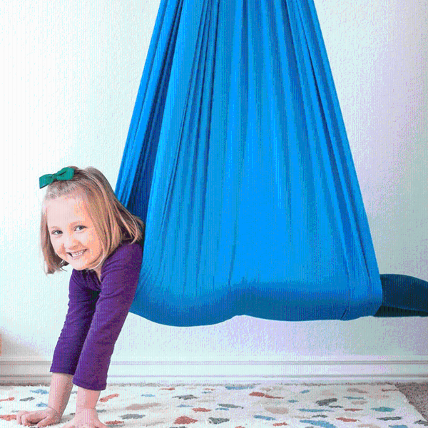 

camp furniture children's treatment elastic wrapped stable seat swing hammock autism chair cotton therapy drop