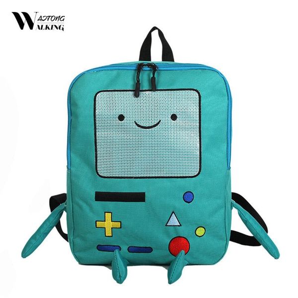 

backpack cute cartoon backpacks funny personality stereo student bag large capacity travel two size