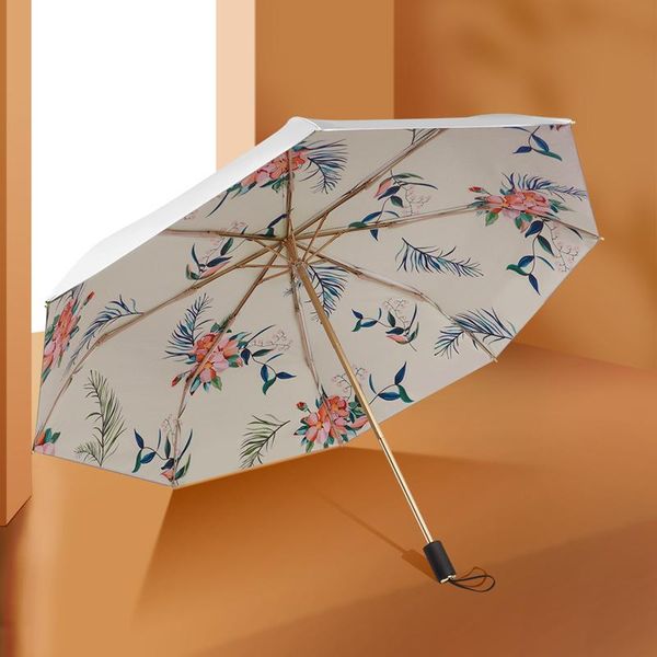 

umbrellas parasol double layer mori style retro simple sunshade uv protection goddess rain or shine dual-use umbrella