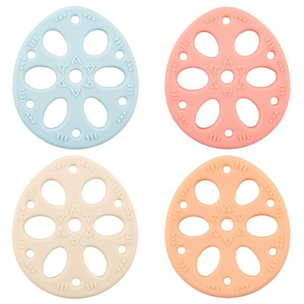 

pacifiers# 4pcs adorable teether creative molars toy for children kids baby