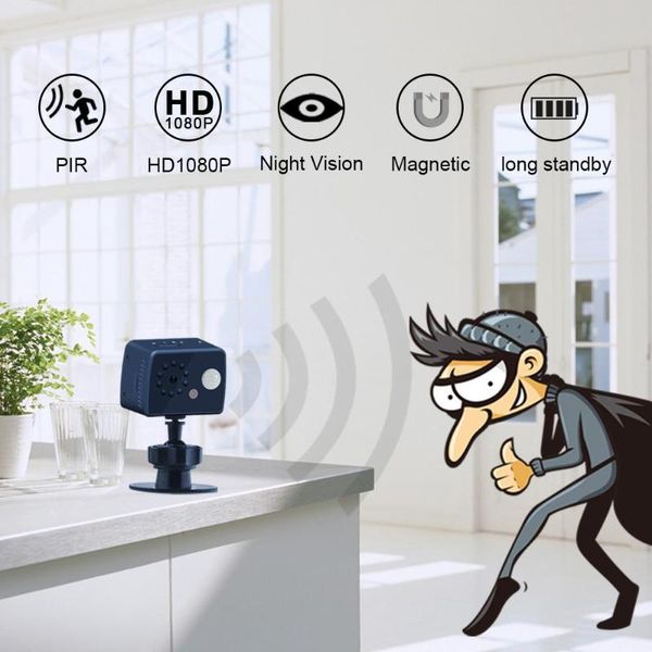 

mini cameras eastvita hd camera 1080p night vision ir 120 degree wide lens camcorder video dvr dv recorder magnetic r20