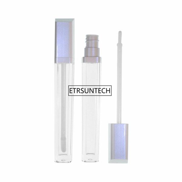 

storage bottles & jars 10/30/50pcs 7ml empty white slanted lipgloss tubes lip gloss contaiers transprent makeup diy
