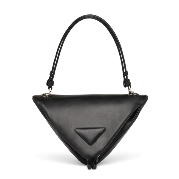 

padded nappa leather handbag for women triangle designer womens handbags fashion bags ladies vintage mini wallet crossbody bag purse sacoche
