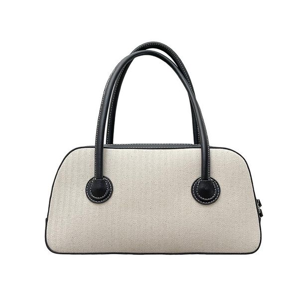 

evening bags women handbags fashion shoulder high-end splicing canvas versatile underarm purses and