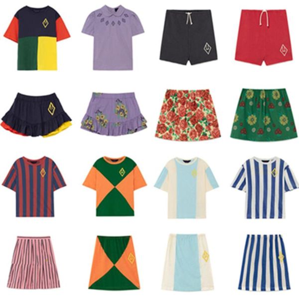 

spring tao cartoon cute printing baby all-match dress t-shirts and skirts suit kids clothes clothing sets, White