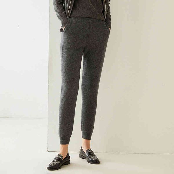 

women's pants & capris cashmere joker pants neat, fall and winter 100% dwb5, Black;white