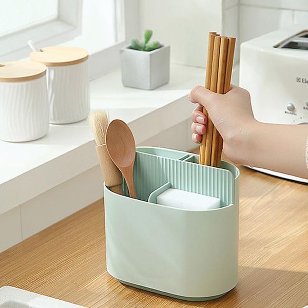 

hooks & rails spoon fork chopstick storage holder box cutlery drain rack tableware knife shelf organizer kitchen drainer for