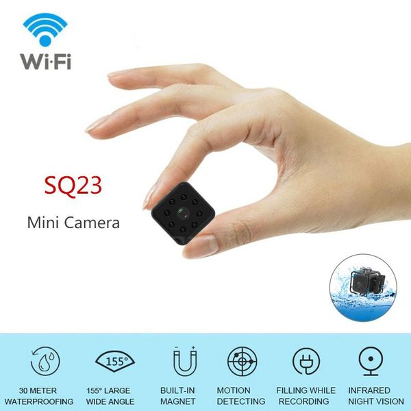 

mini cameras sq23 wifi camera small cam 1080p video sensor night vision camcorder micro dvr motion recorder