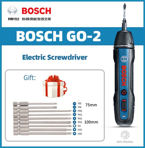 

bosch go2 electric screwdriver rechargeable automatic screwdriver hand drill bosch go-2 multi-function electric batch tool