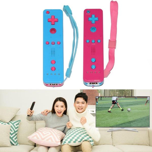 

game controllers & joysticks 2 in 1 for wii motion plus wireless remote gamepad controller nunchuck control joystick joypad