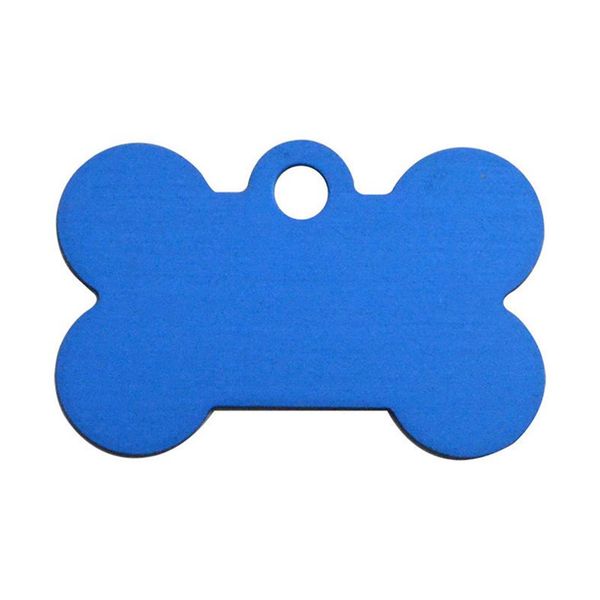 

bone shape stainless steel smooth surface aluminum dog tag metal plate hang tag