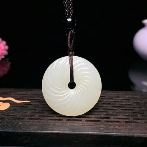 

natural jade an men's and women's pendanth02# lockets, Silver