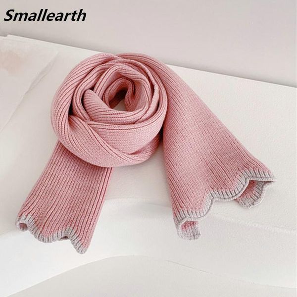 

scarves children scarf for autumn winter boys girls fashion warm long baby casual knitted kids shawl thick neck warmer, Blue;gray