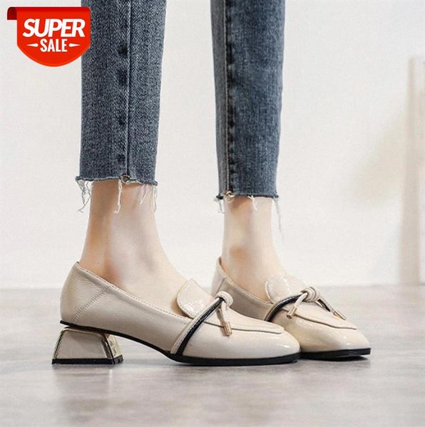 

women pumps chic strange heel ladies office casual shoes slip-on butterfly-knot lacing high heel shoes female #il1j