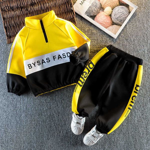 

baby boys clothing sets winter autumn kids fashion vest coat sweatshirt pants children long sleeve sport baby boys outfits x0902, White
