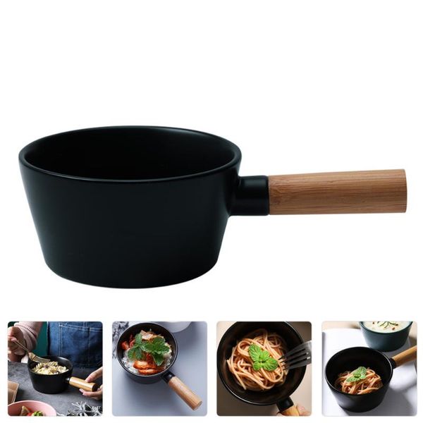

1pc ceramic noodle rice bowl kitchen fruit salad home soup dinnerware bowls