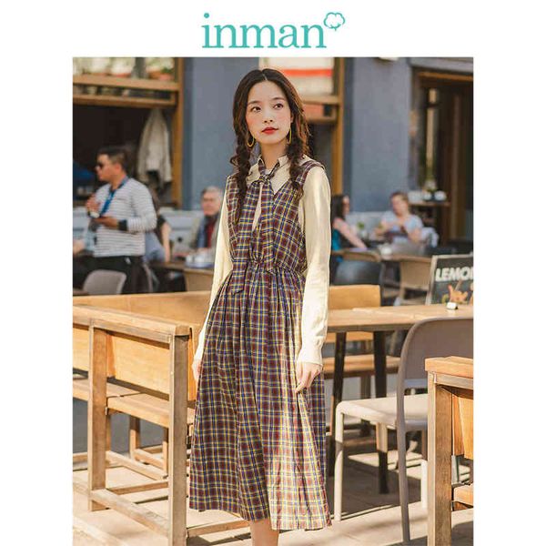 

dress spring autumn retro plaid school style dress with lacing snit sweater women two pieces suit 2ncj, Black;gray