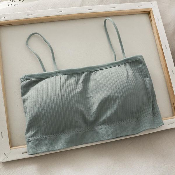 

women's tanks & camis casual push up tube 2021 summer crop design solid short camisole vest tank, White