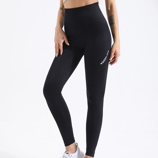 

women's leggings black skinny booty lifting pants body for womens 2021 seamless autumn spring high waist solid long legging trousers