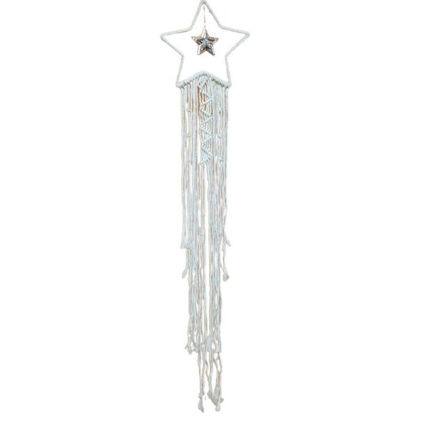 

tapestries h051 bohemian tapestry star moon dream catcher handmade woven wall hanging macrame pendant home bedroom decoration ornament
