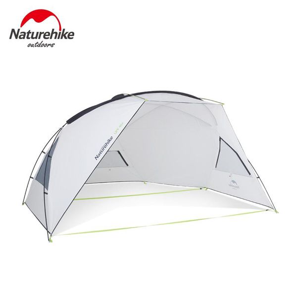 

naturehike camping awning tent 210t sun uv protection shelter canopy outdoor rainproof sunshade beach tarp upf40+ hiking tents and shelters