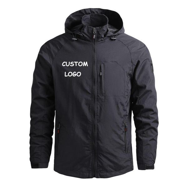 

men's jackets jacket autumn and winter outdoor waterproof hooded custom your logo windbreaker coat antie, Black;brown
