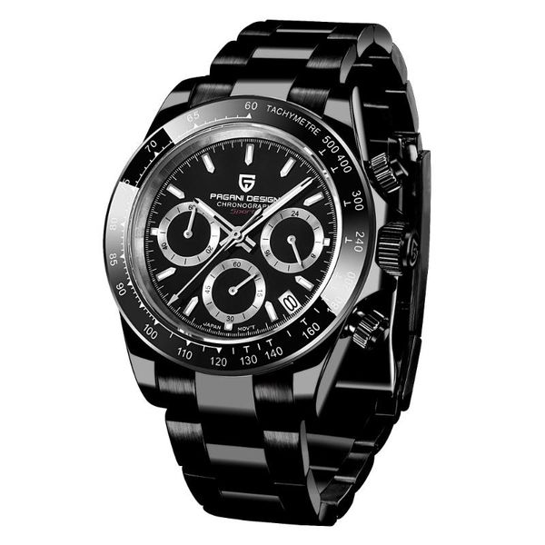 

wristwatches pagani design pd1644 brand men sports quartz watch luxury wristwatch fashion casual relogio masculino, Slivery;brown