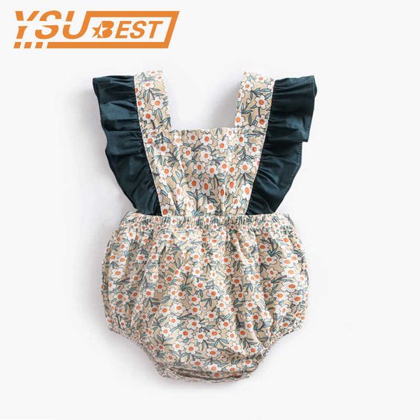 

cotton clothes s for boys newborn infant jumpsuits overalls girl born baby boy romper black friday e5gw, Blue