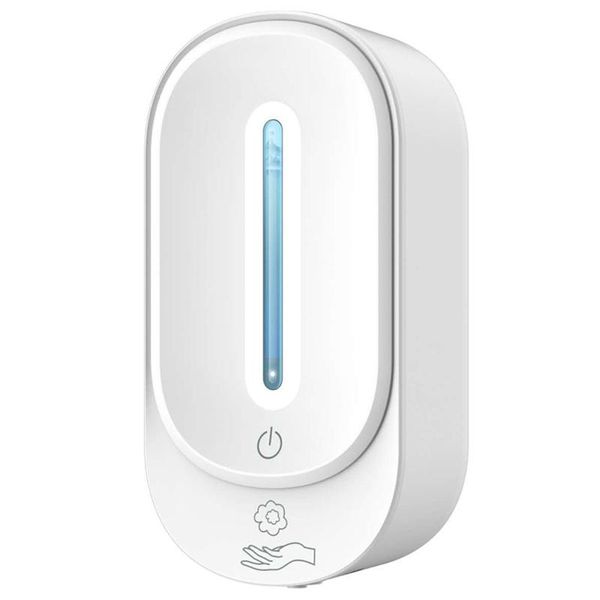 

automatic touchless hand dispenser wall mounted, simple human soap for 350ml gel/liquid, refillable liquid