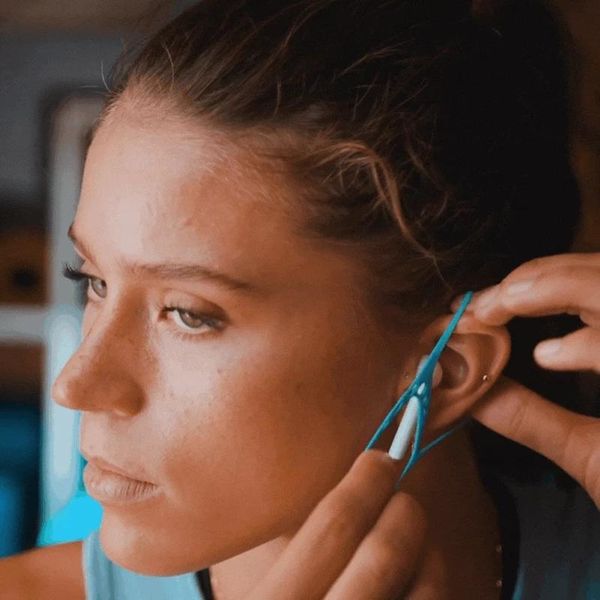 

keeppods keeps your earbuds secure, no matter the activity silicone tips hook party favor