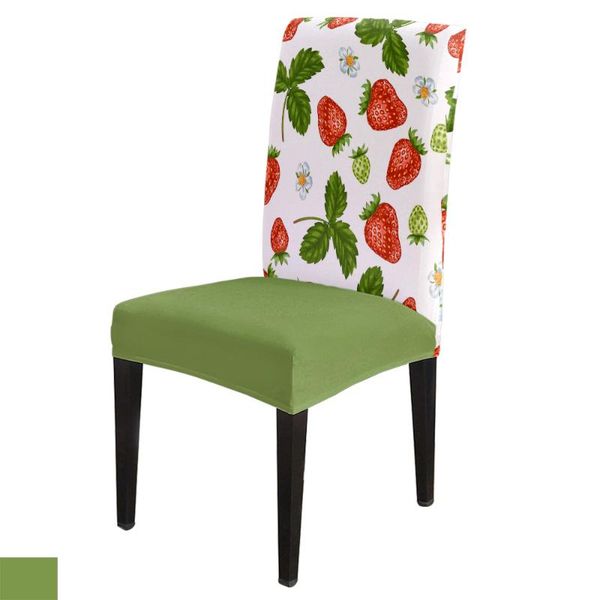 

chair covers fruit strawberry leaf repeat office cover spandex elastic printing home el wedding dining