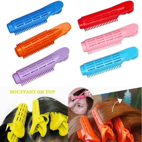 

hair clips 5/3pcs professional curler clip self grip volume naturally curly styling tools 10.5x2cm