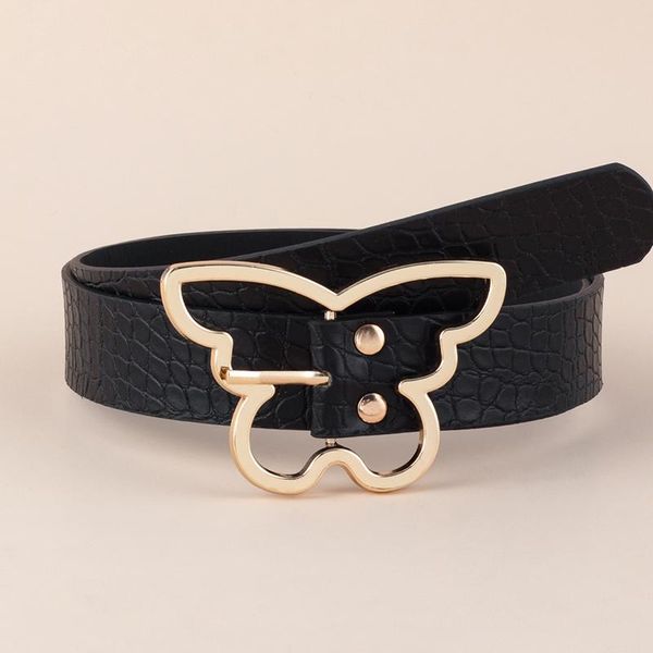 

designer women's white black brown red thin leather belt female strap pin buckle waist belts for women ladies pants