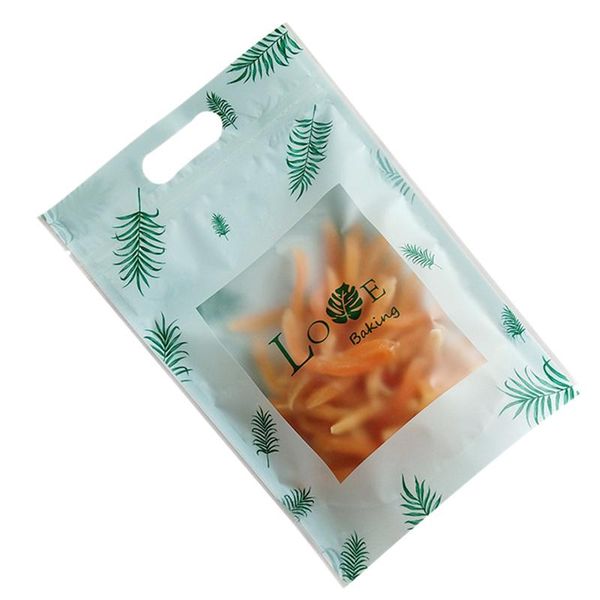 

hanging baskets 100pcs plastic bags love hand hold wedding nougat candy cookie gift packaging biscuits scrub translucent baking