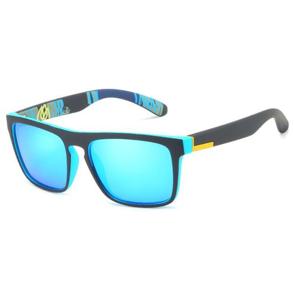 Occhiali da sole polarizzati da uomo vintage quadrati UV400 occhiali da sole occhiali da vista a specchio occhiali da pesca sportivi per uomo donna