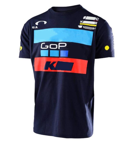 

summer 2021 motorcycle cycling fan racing t-shirt round neck off-road short sleeve