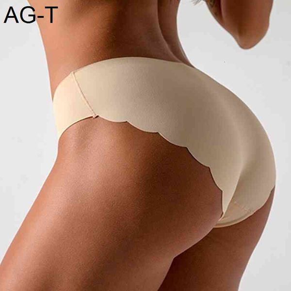 

comfortable women's panties underwear push up lingerie seamless mid waist female briefs solid color plus size 2xl, Black;pink