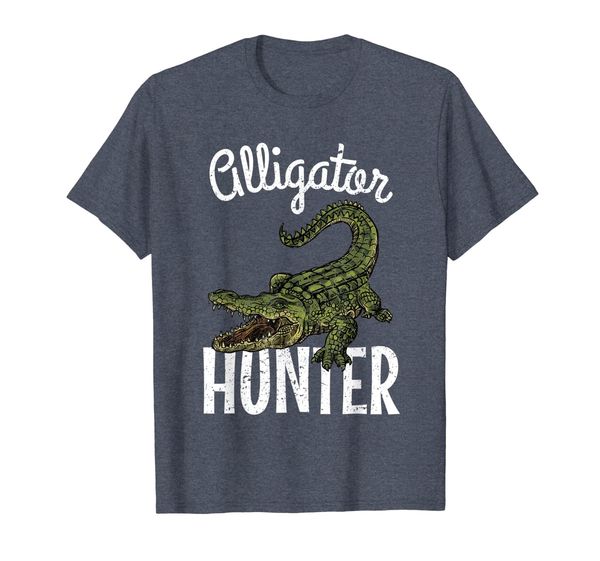 

alligator sport hunter tee shirt, White;black