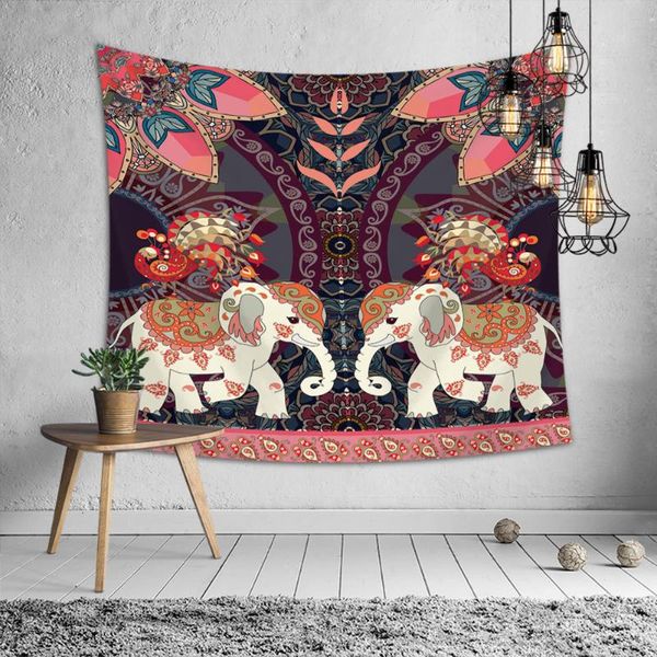 

tapestries buddha mandala tapestry carpet rugs yoga mat camping tent travel mattress rug blanket elephant home decoration