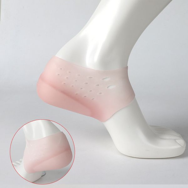 

1 pair invisible height increase socks heel pads silicone insoles foot massage foot skin care pain reliefscouts